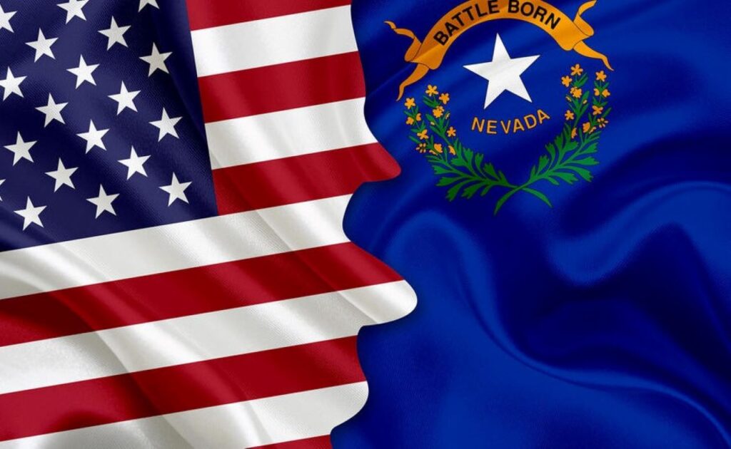 US Nevada Flag